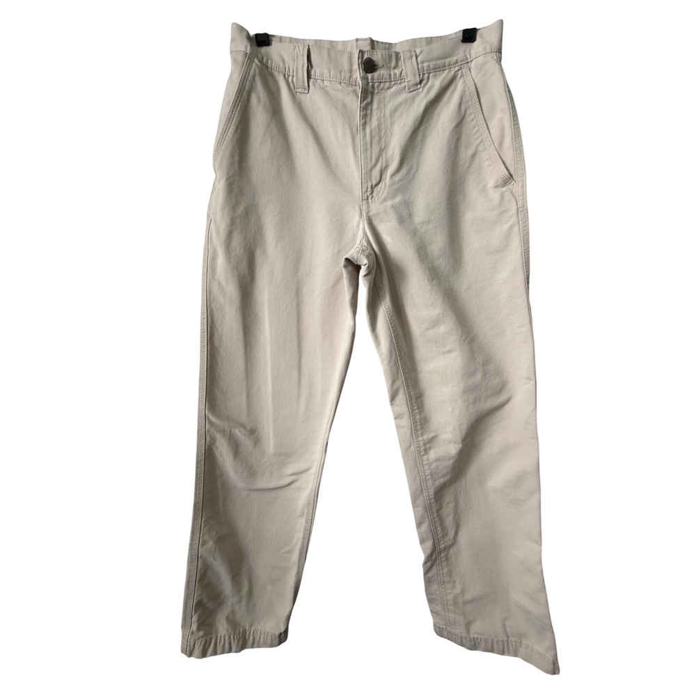 Columbia Chinoβ Pants Mens 30x30 Tan Good Straight Leg Cotton Twill Outdoor